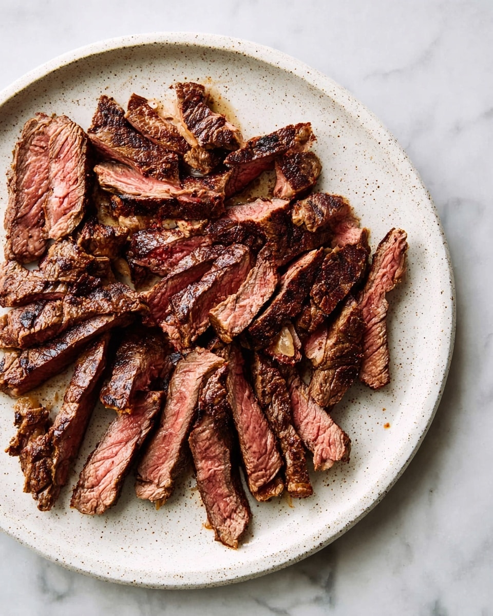 Grilled Skirt Steak with Cherry Tomatoes, Burrata, and Basil Recipe