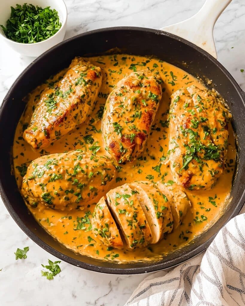 The Easiest Cream of Mushroom Chicken Recipe