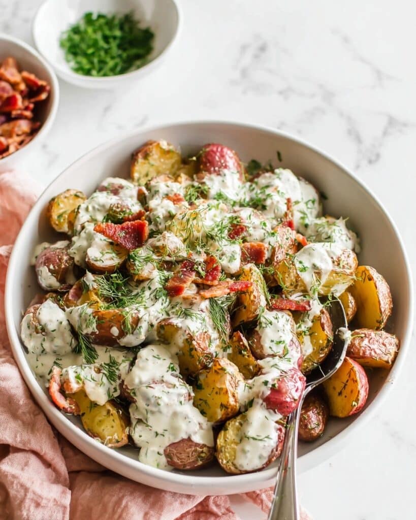 Best Roasted Potato Salad Recipe
