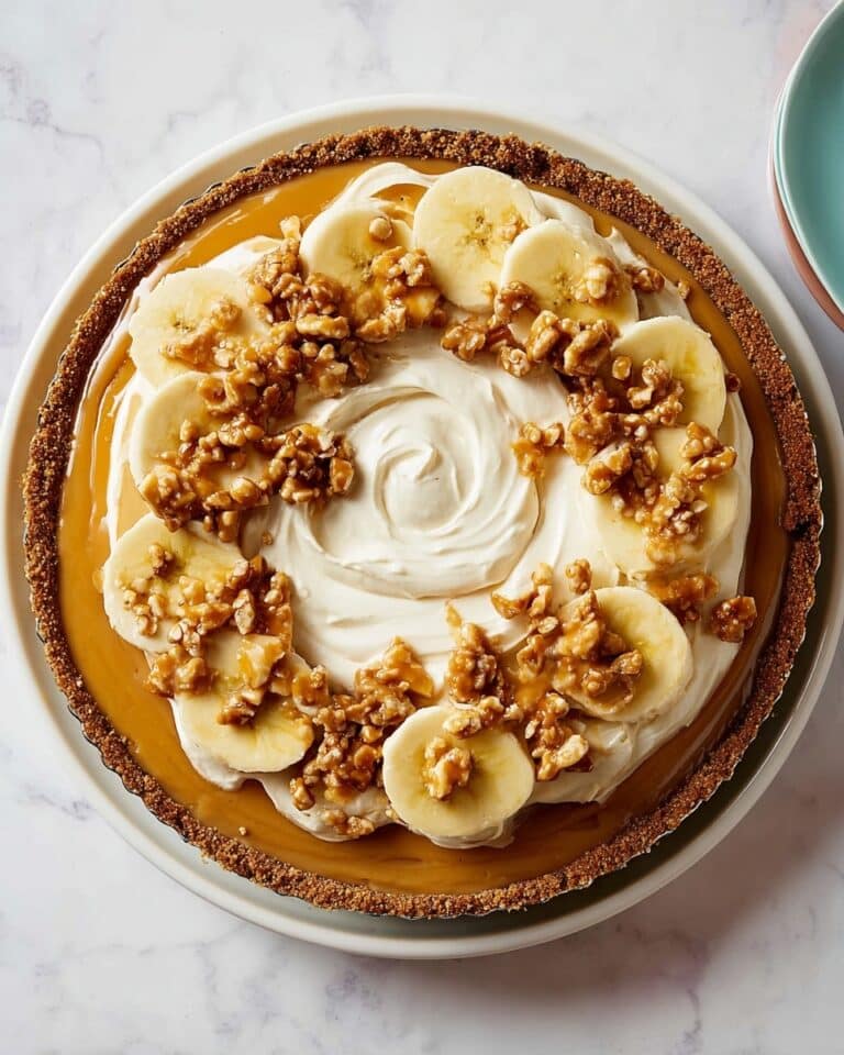 Salted Caramel & Hazelnut Banoffee Pie Recipe