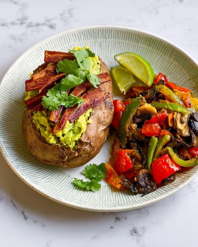 Stir-Fry Chilli Beef with Sweet Potato Jackets Recipe