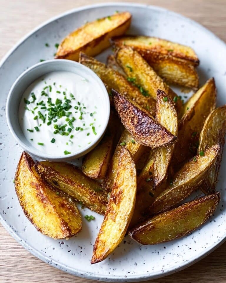Crispy Oven-Roasted Potato Wedges Recipe