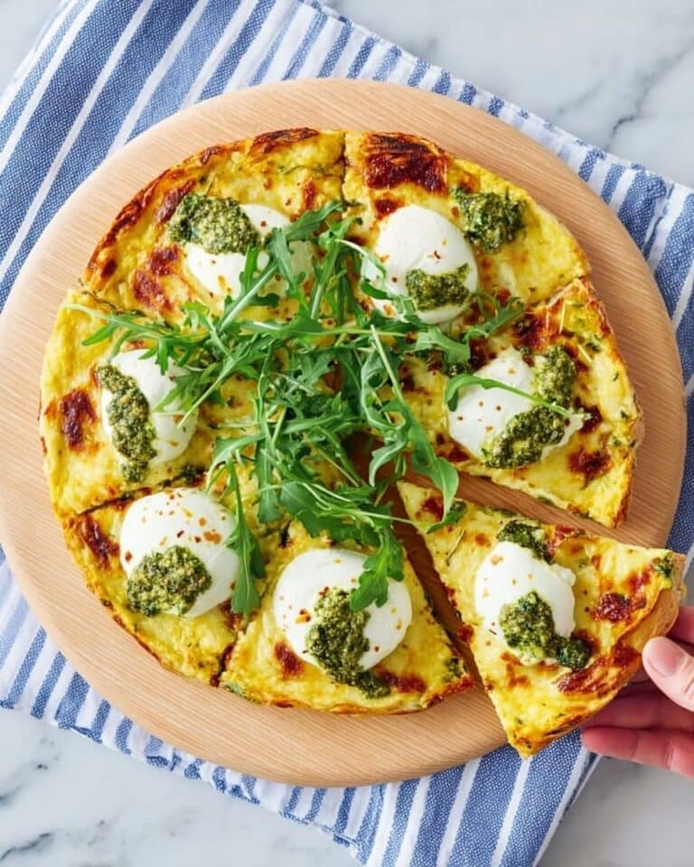 Potato Frittata with Pesto & Goat’s Cheese Recipe