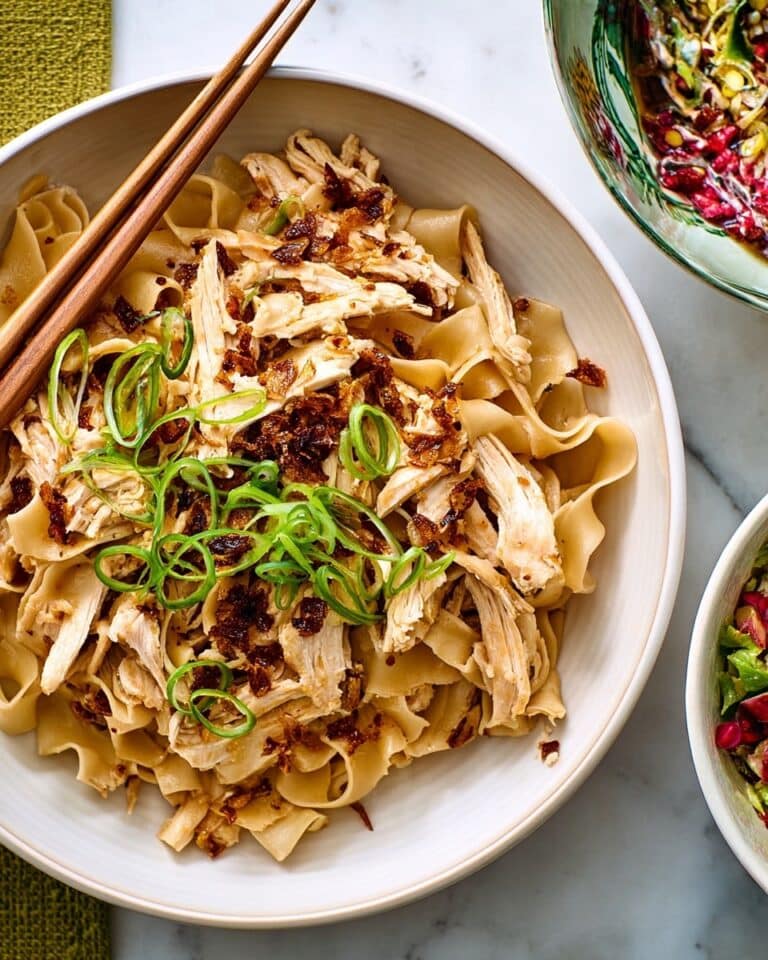 Quick & Spicy Chicken Noodles Recipe