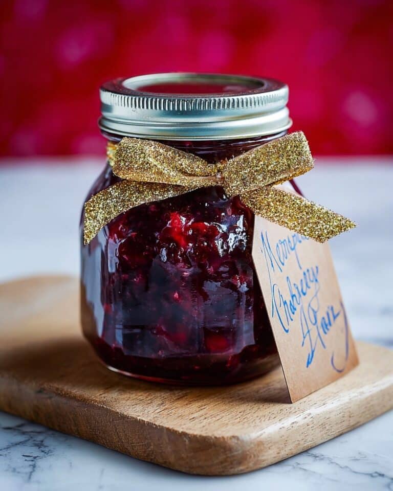 Mulled Cranberry Chutney Recipe