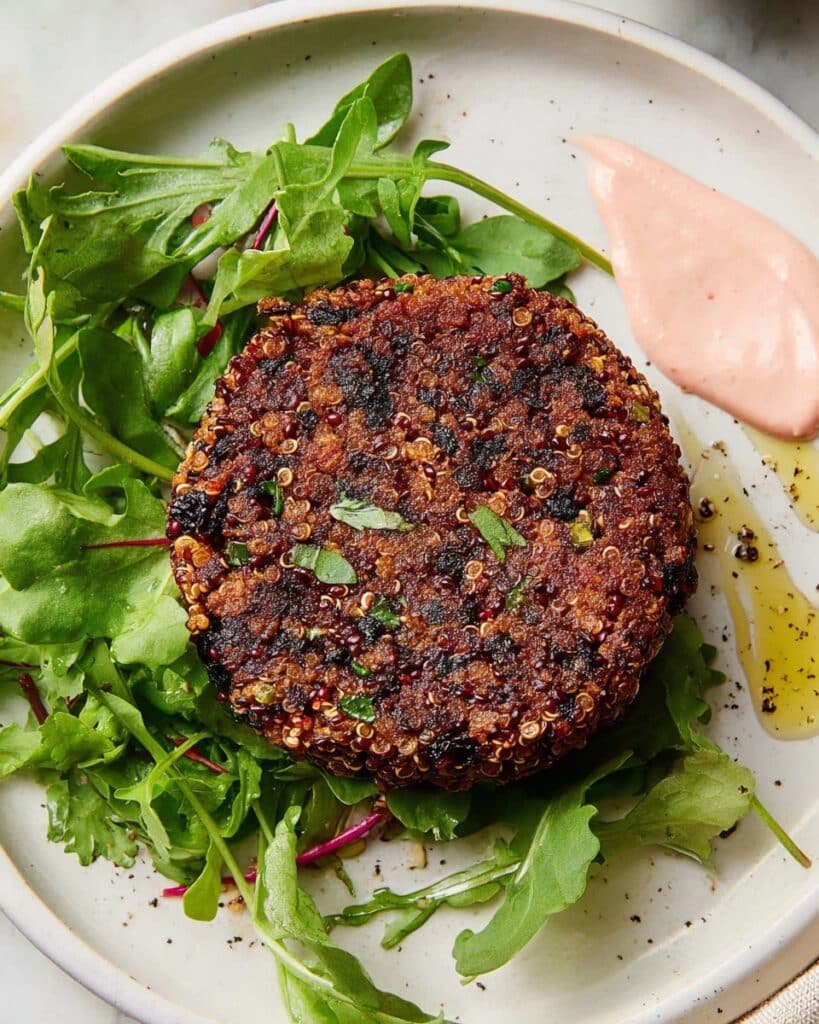 Vegan Beetroot & Quinoa Burgers Recipe