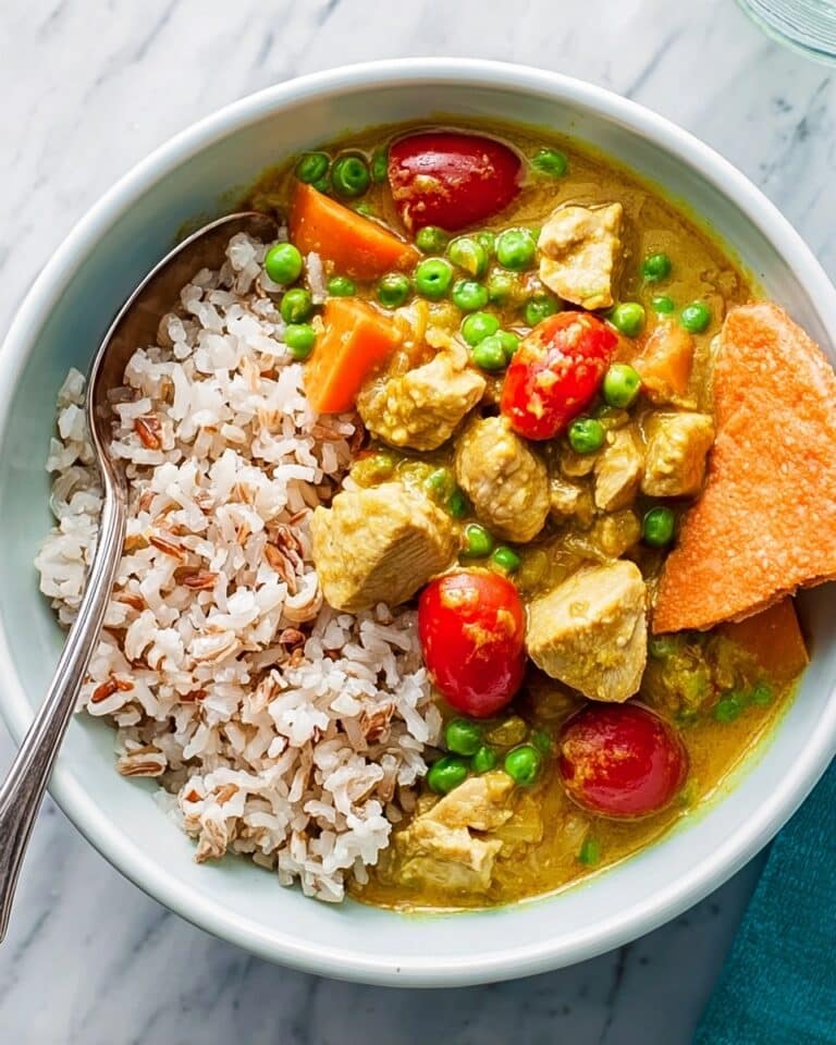 Chicken, Sweet Potato & Pea Curry Recipe
