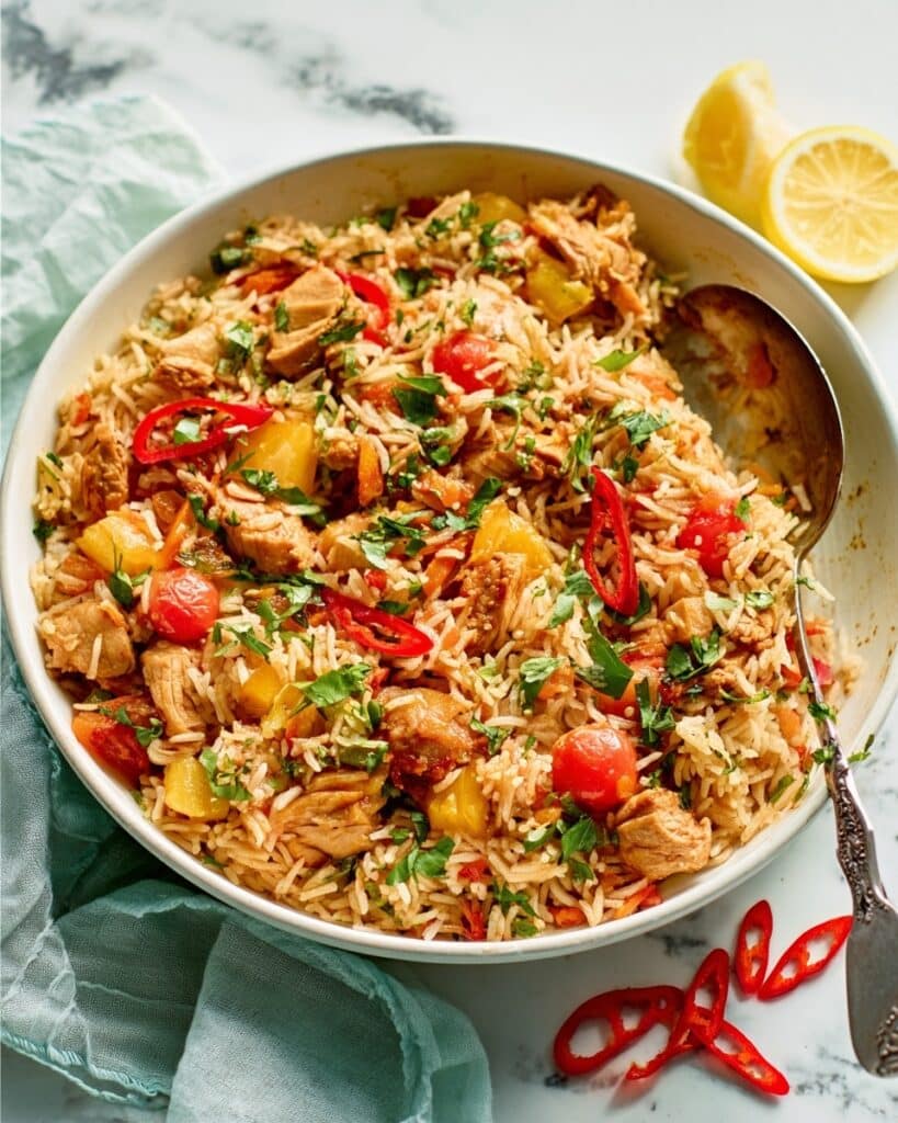 Peri-Peri Chicken Pilaf Recipe