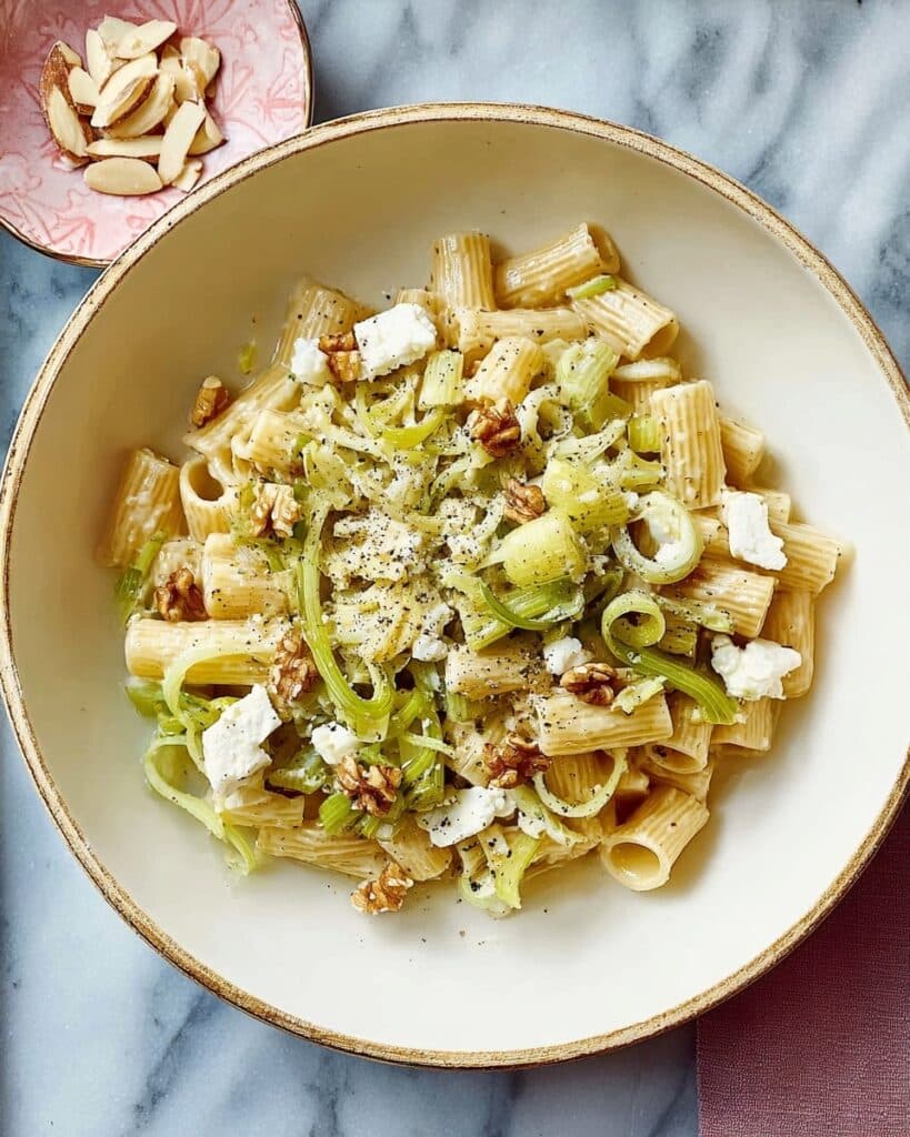 Leek, Walnut & Goat’s Cheese Pasta Recipe