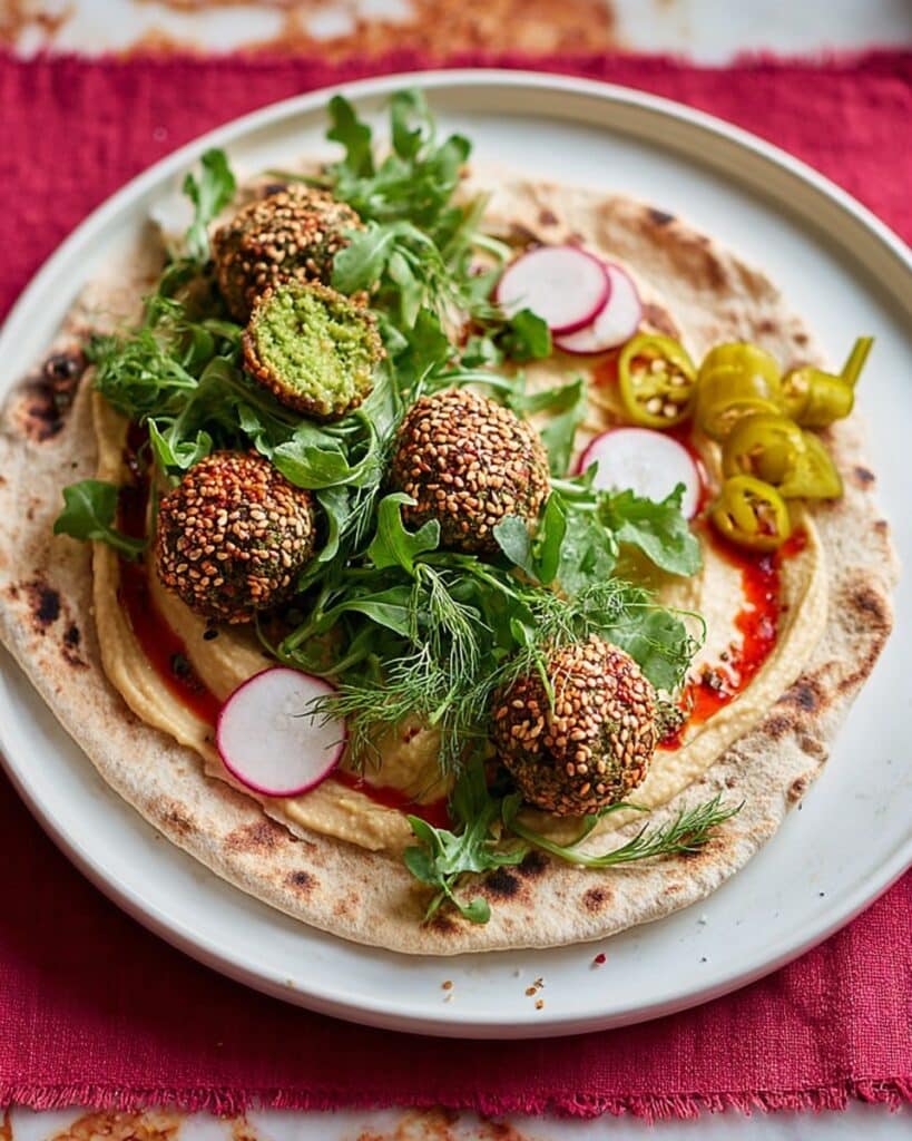Freezable Herby Falafel with Fresh Herbs and Spices Recipe