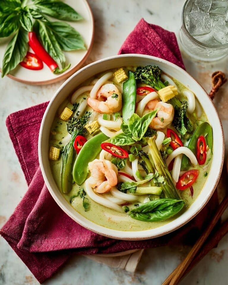 Thai Green Curry Noodle Soup Recipe