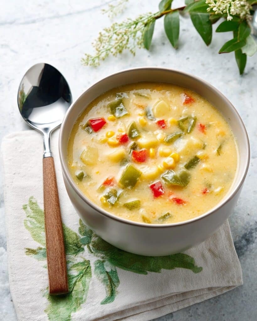 Corn & Split Pea Chowder Recipe