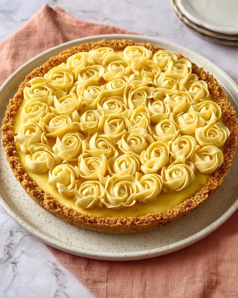 Apple & Custard Rose Tart Recipe
