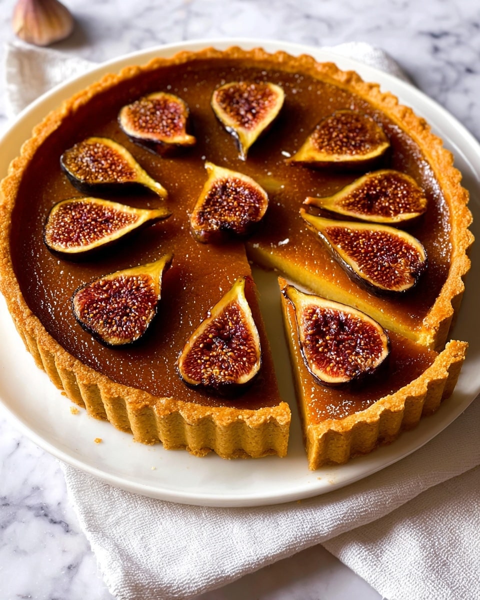 Frangipane, Fig & Orange Tart Recipe