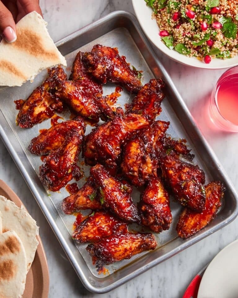 Chicken Wings with Chilli & Date Caramel Recipe