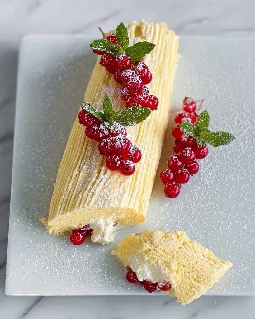 Christmas Salted Caramel Yule Log Recipe