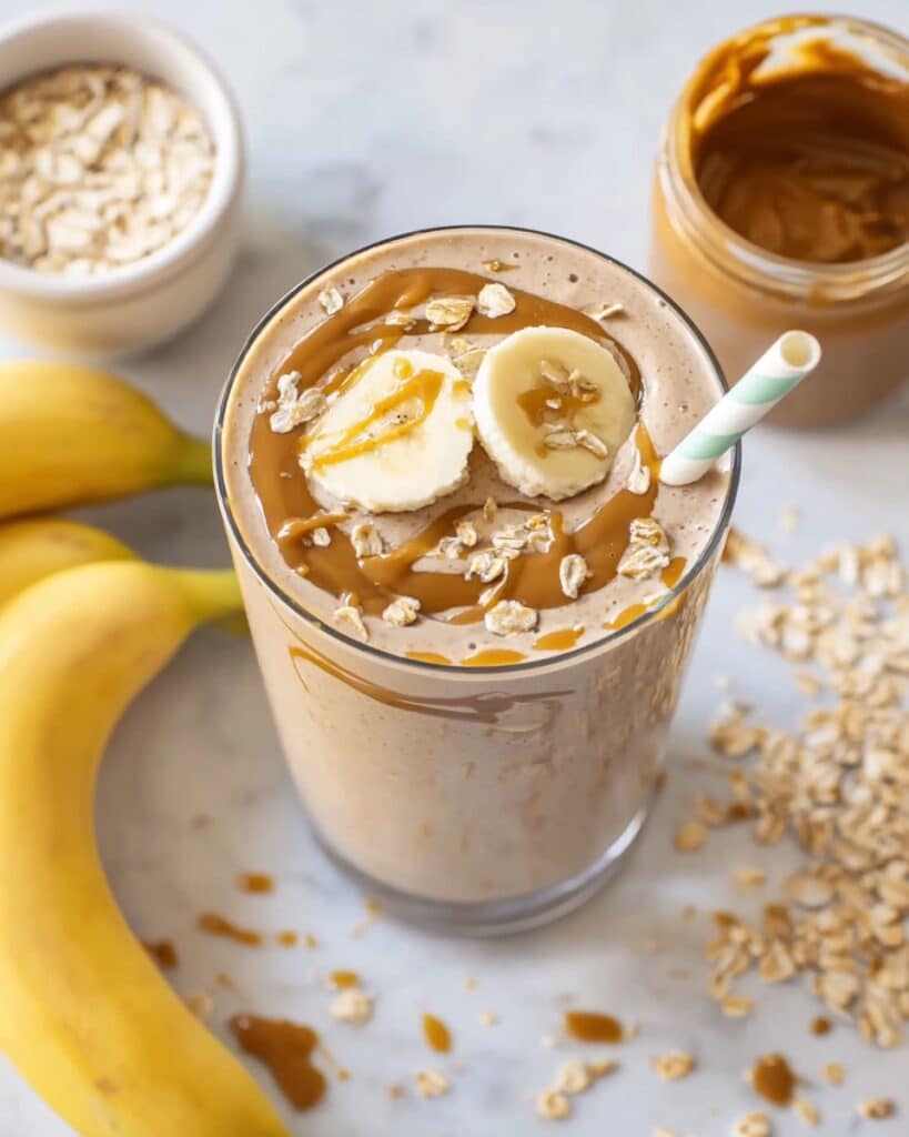 Banana Peanut Butter Smoothie Recipe
