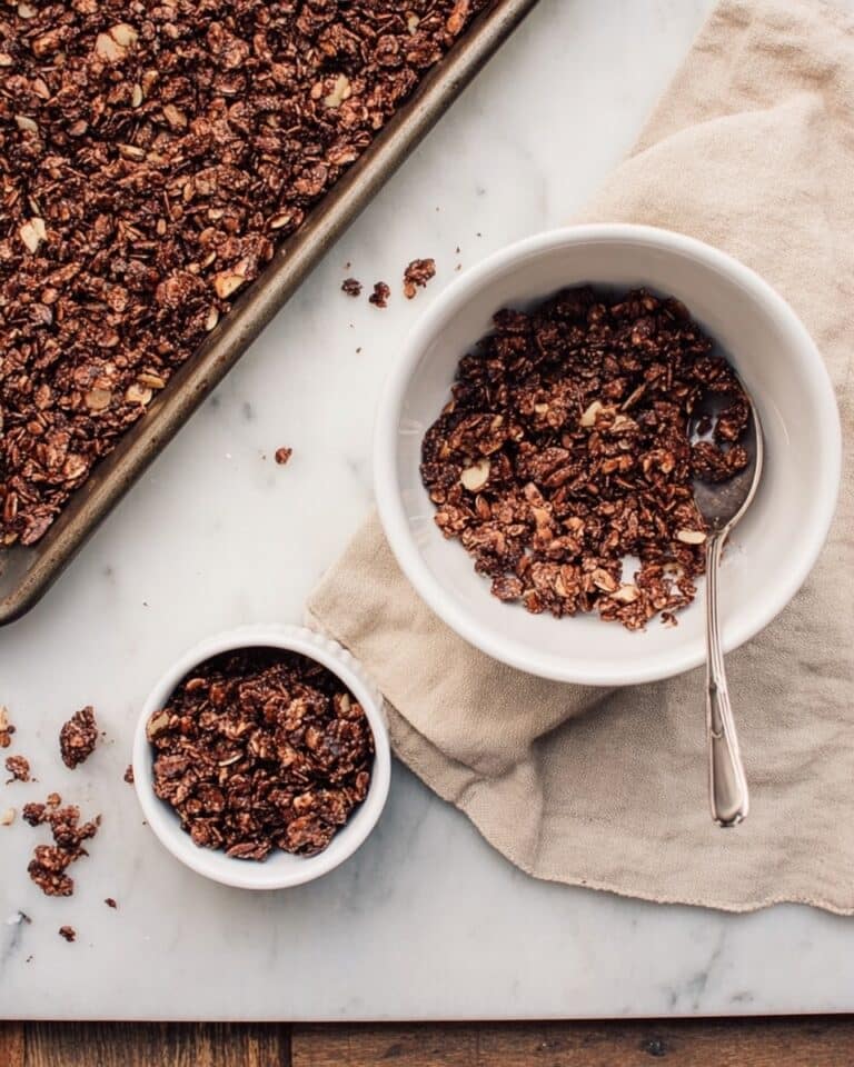 Chocolate Coconut Granola with Palm Sugar Recipe