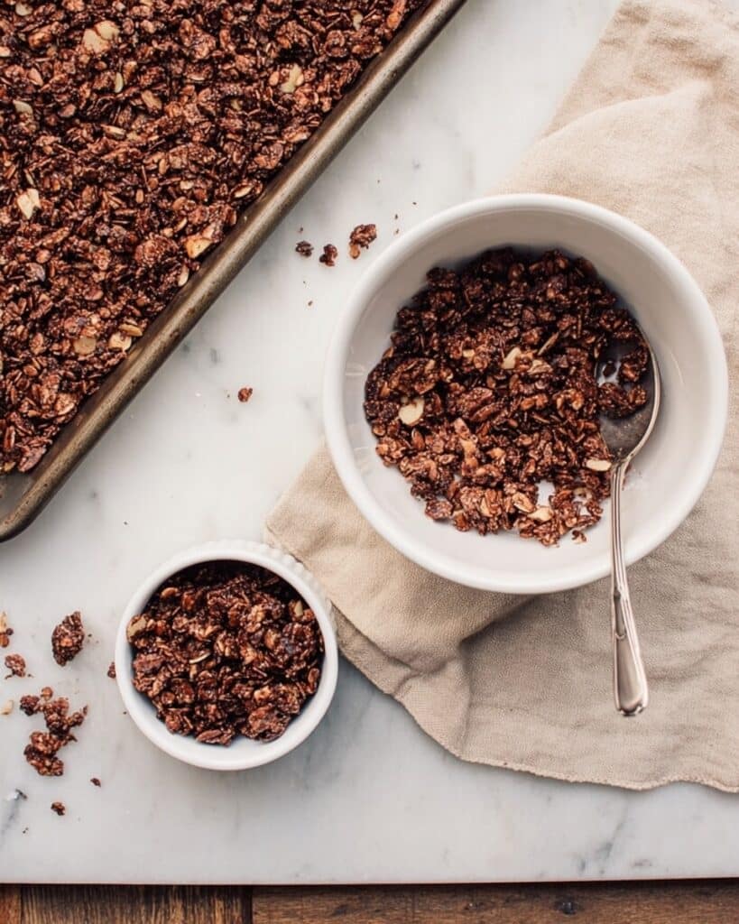 Chocolate Coconut Granola with Palm Sugar Recipe