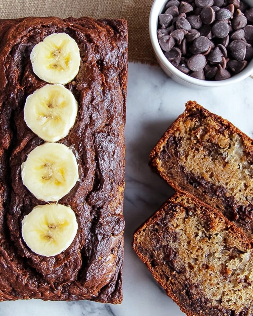 Banana Chocolate Bread Recipe
