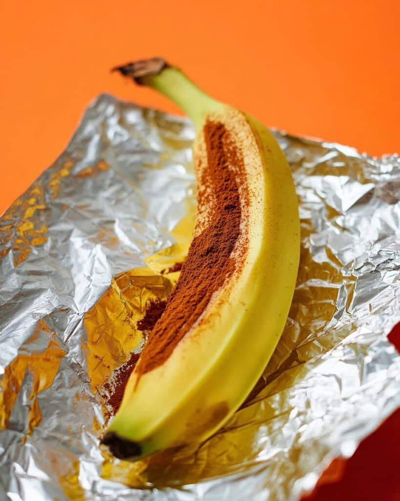 Almond Butter Baked Bananas Recipe