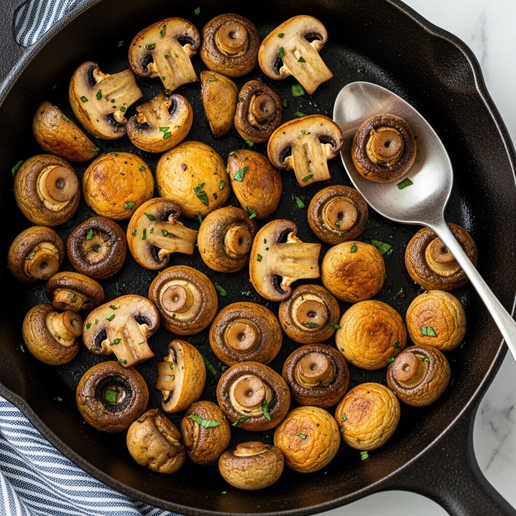 Sautéed Mushrooms with Garlic Recipe