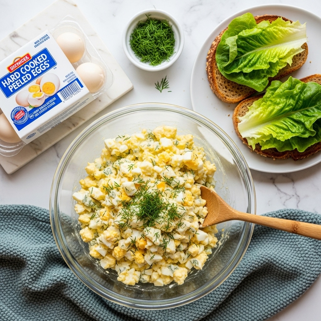 Protein Pickle Egg Salad Recipe