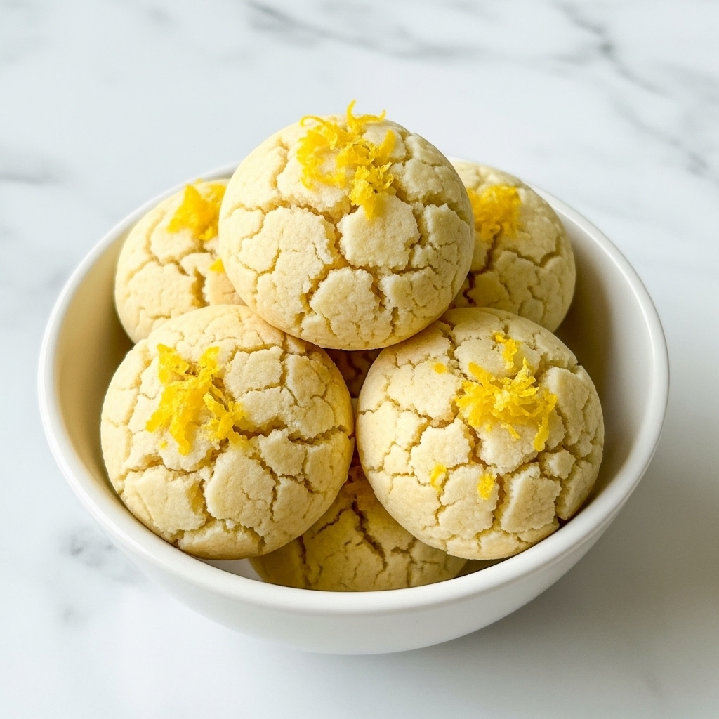 No-Bake Lemon Cookie Balls Recipe