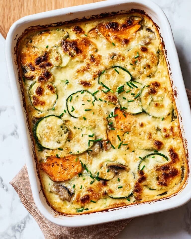 Oven-Roasted Sweet Potato & Courgette Tortilla Recipe