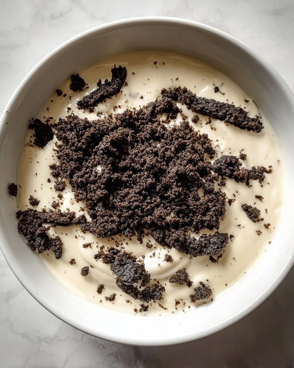 Vanilla Pudding Oreo Crunch Recipe