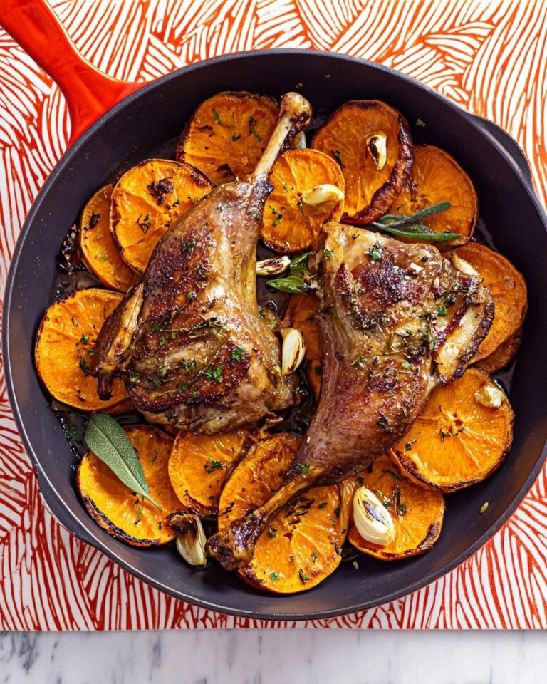 Tender Roast Duck with Citrus and Carrots Recipe