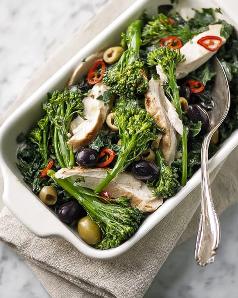 Spicy Chicken Salad with Broccoli Recipe