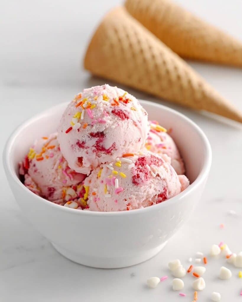 Easy Strawberry Ice Cream Recipe