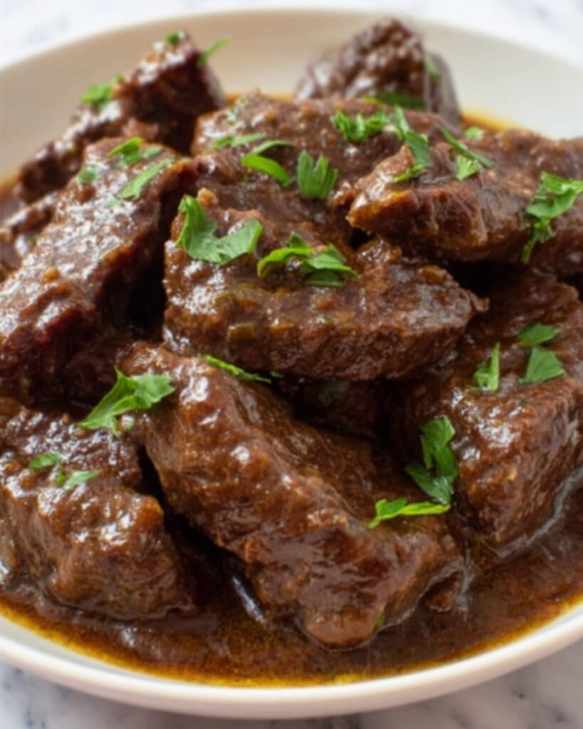 Quick Beef in Gravy Recipe