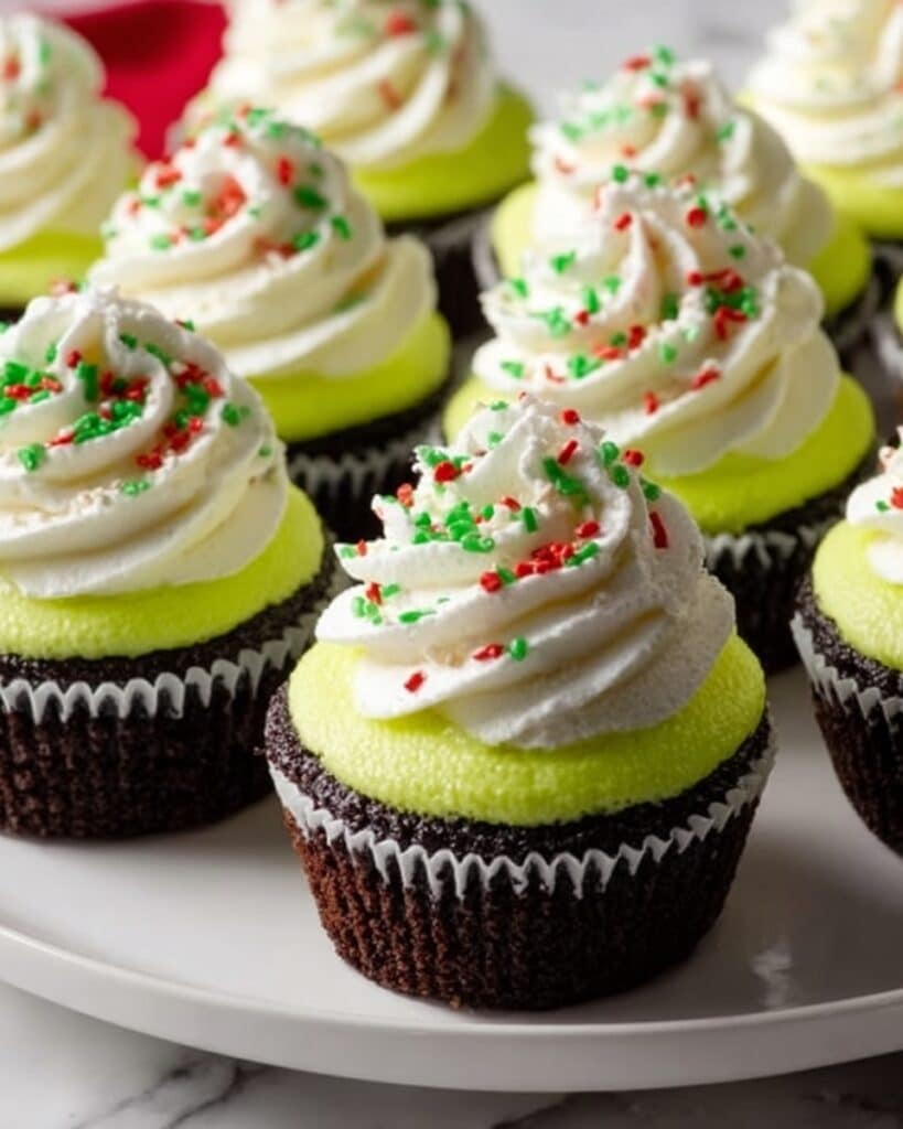 Festive Grinch Mini Cheesecakes: Easy Holiday Treat Recipe