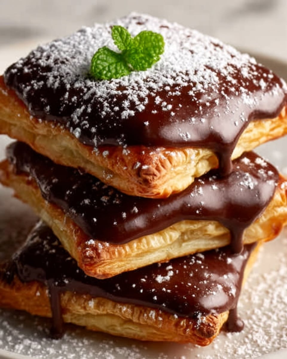 Homemade Chocolate Fudge Pop Tarts Recipe