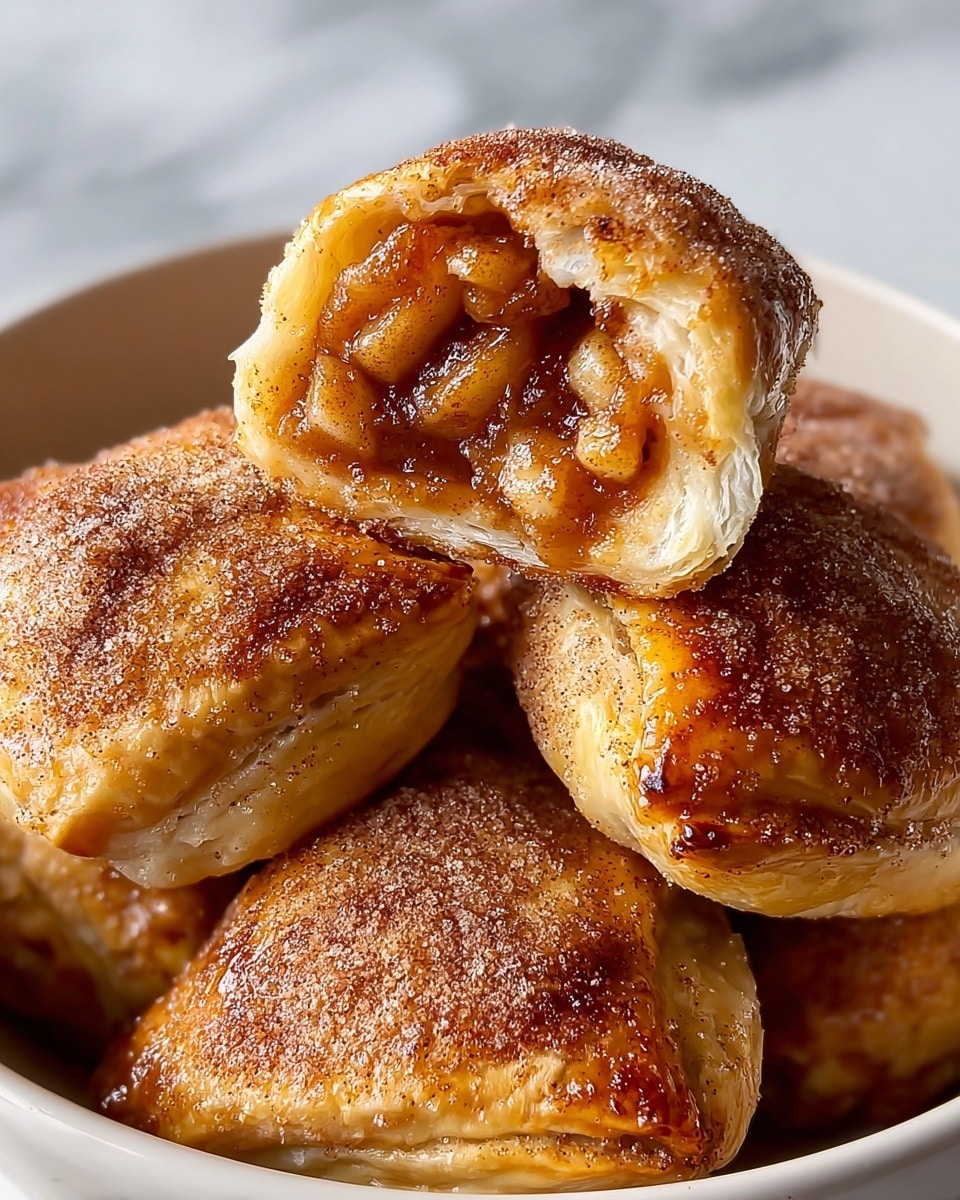 Mouthwatering Caramel Apple Pie Bombs Recipe