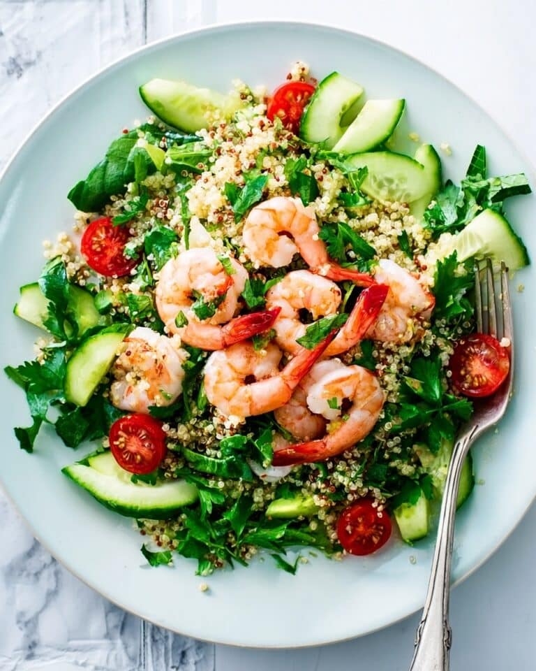 Asian Prawn & Quinoa Salad Recipe