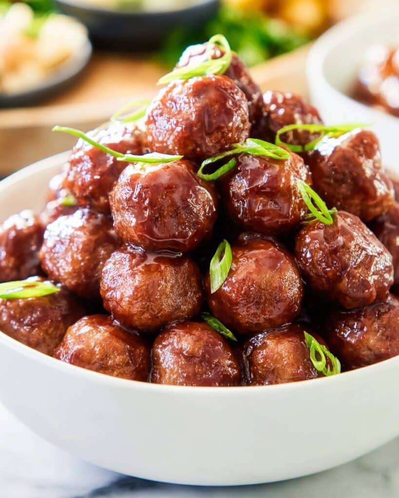 Grape Jelly Meatballs Recipe